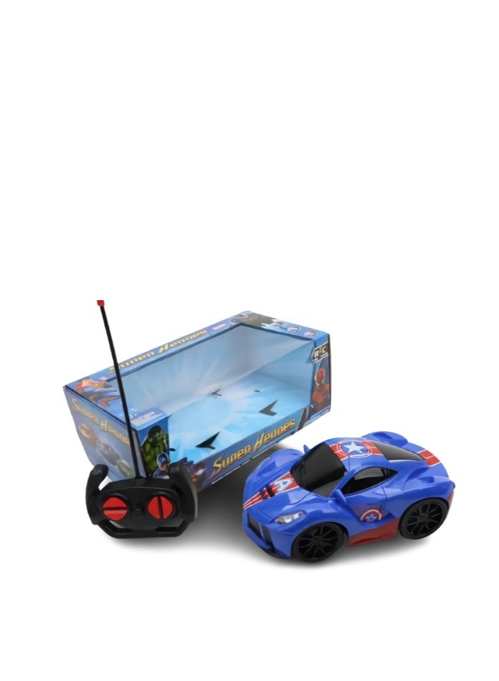 Captain America remote control car for kids - cool design with wireless remote control - Image 1