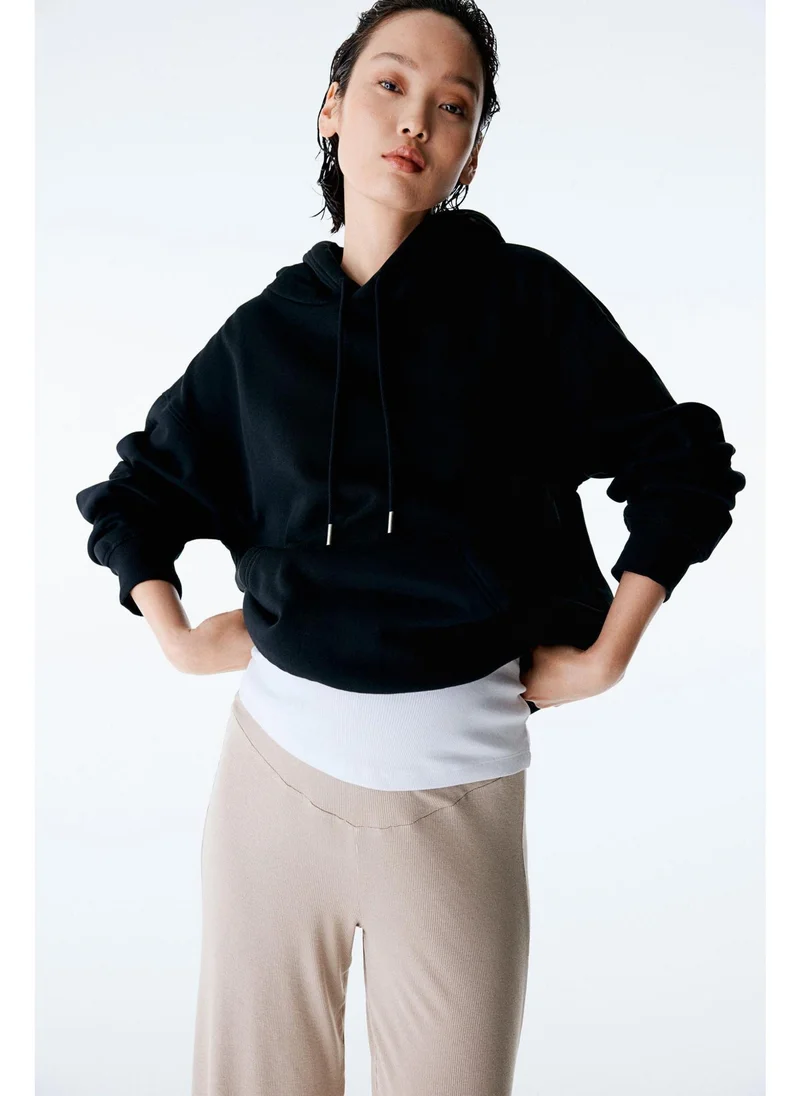 H&M MAMA Before &amp; After ribbed jersey trousers