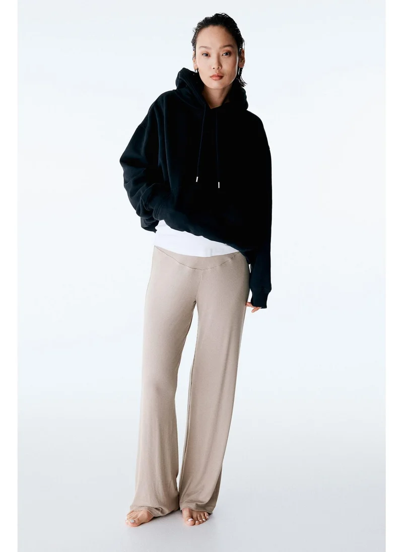 اتش اند ام MAMA Before &amp; After ribbed jersey trousers