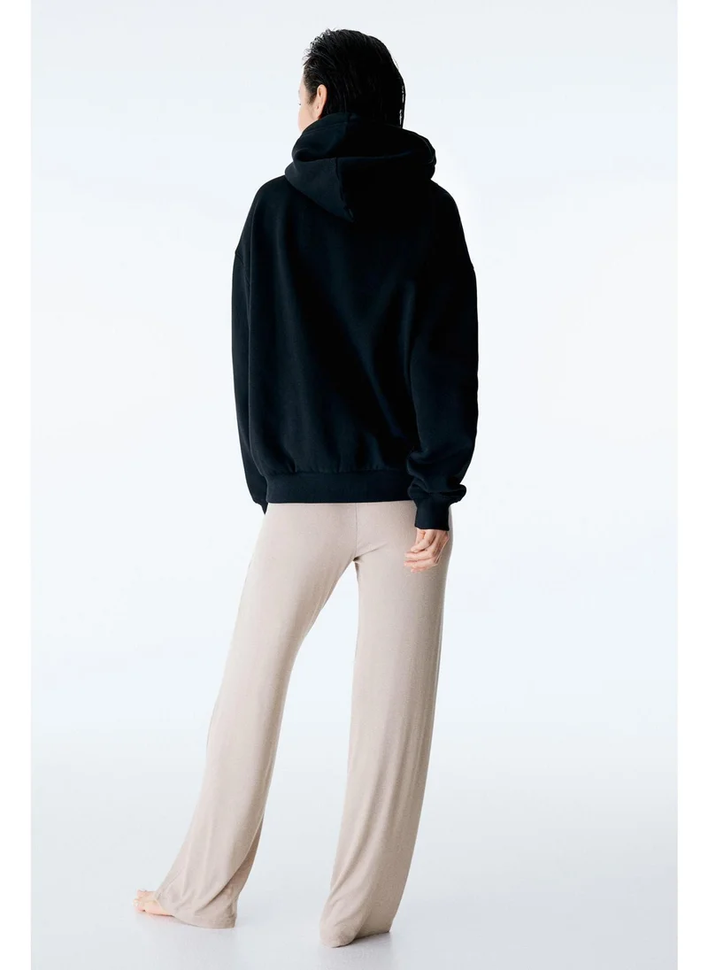 H&M MAMA Before &amp; After ribbed jersey trousers