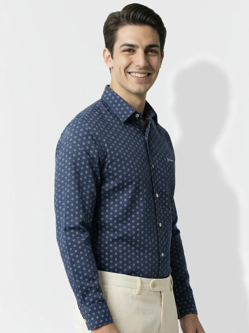 Being Human Men Slim Fit Printed Casual Shirt