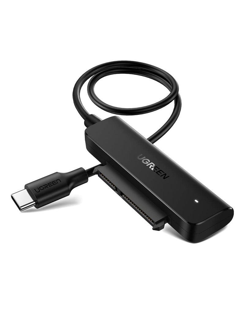 UGREEN USB C to Sata Adapter External Hard Drive Reader Cable 2.5 SSD Disk Transfer Kit UASP Supported Compatible with Samsung Crucial WD Toshiba Internal Sata HDD SSD and USB C Laptop like MacBook