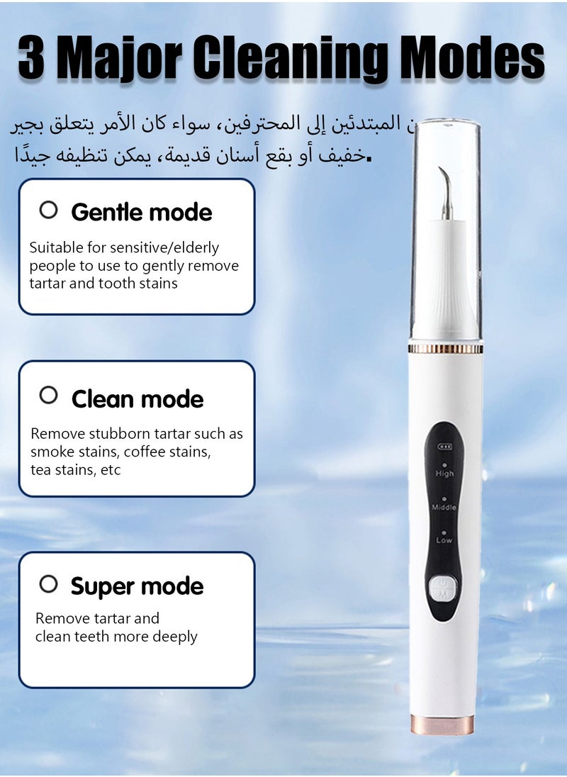 Generic - Electric teeth cleaner for home use powerful sonic 5 modes rechargeable teeth cleaning set - Image 1