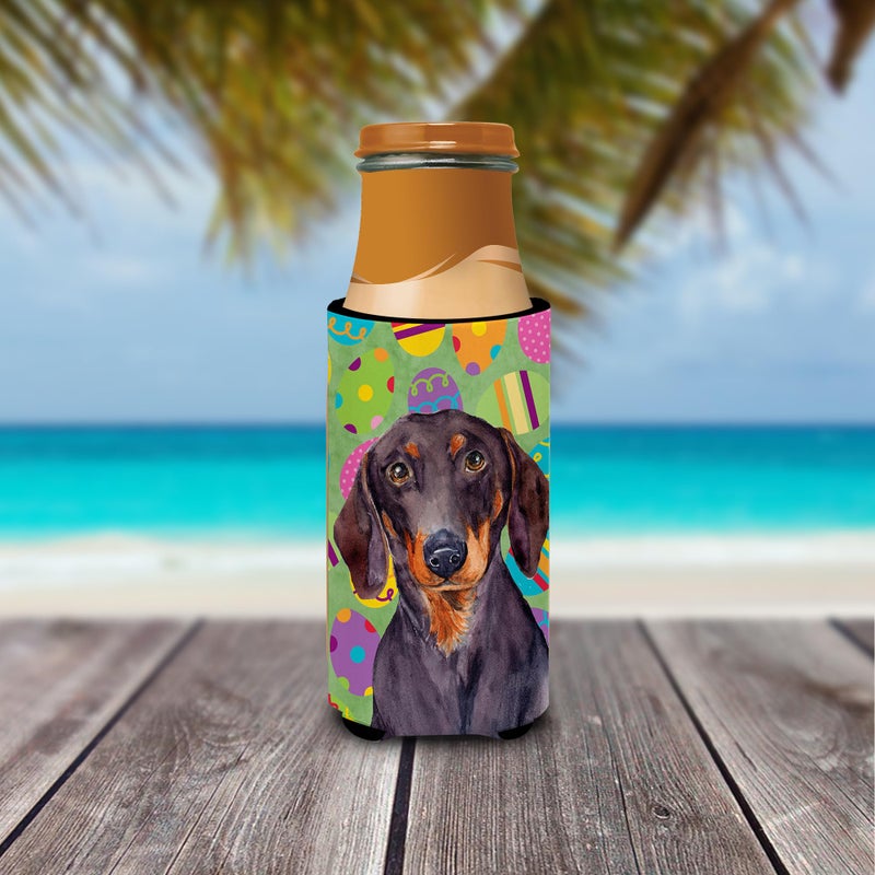 Caroline's Treasures Dachshund Easter Eggtravaganza Ultra Beverage Insulators for slim cans - Image 2