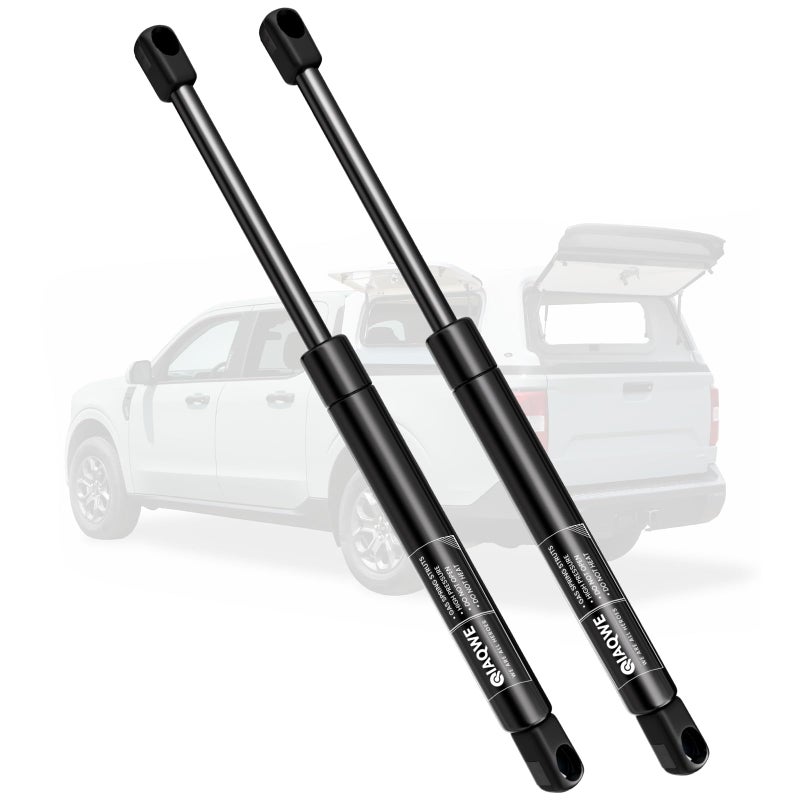 IAQWE C1622331 16Inch 45Lb200N Gas Struts Shocks Springs Lift Support for Snugtop are Leer Truck Camper Shell Topper Rear Cap Window Door Pickup Canopy Lid 2PCS