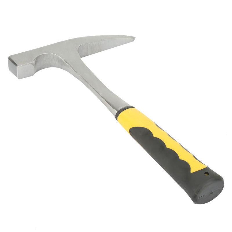 MYTEC Brick Hammer: 32oz High Carbon Steel - Heat Treated Impact Resistant Polished Surface - Force Amplified Tip for Rock Hardness Testing, Construction Work - Image 1