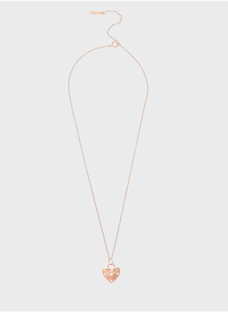 OLIVIA BURTON Brass Long Necklace