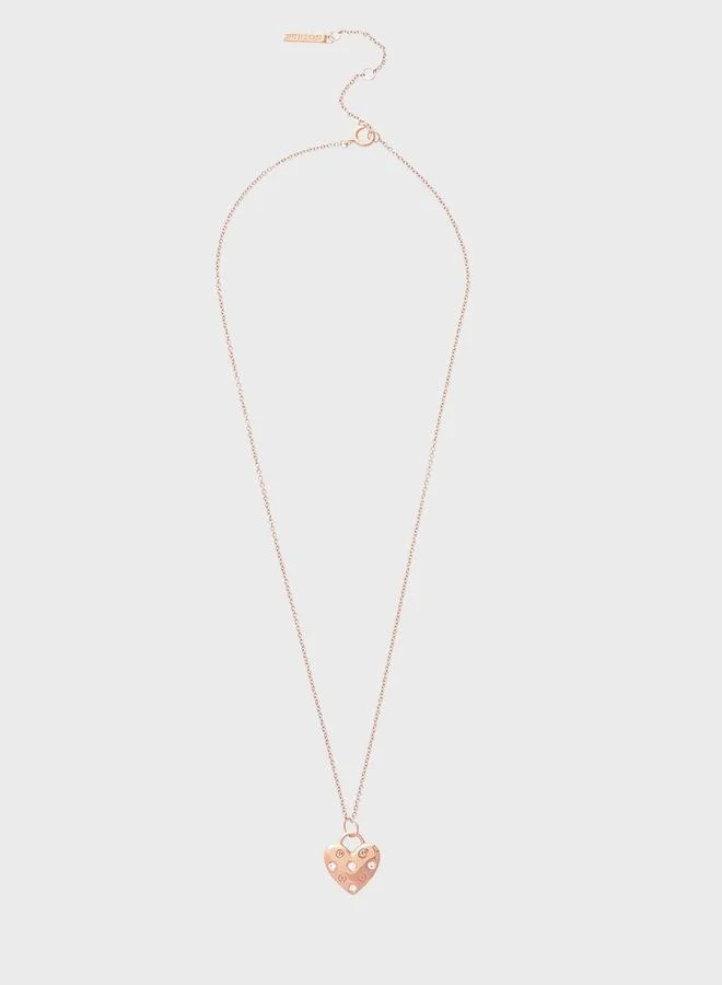 Olivia Burton  Clasc Brass Long Necklace - OBJSAN02 for Women | Best Price UAE