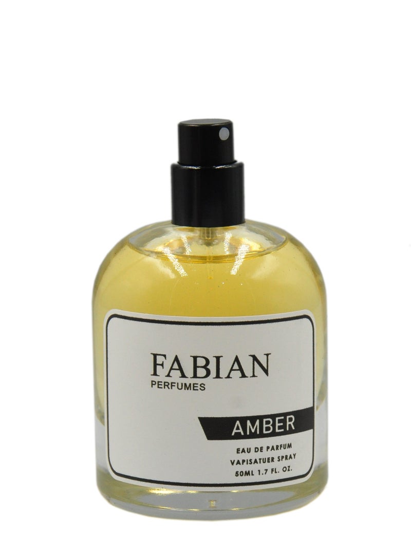 Fabian Amber Eau de Parfum 50Ml - Exquisite Fragrance for Men and Women - Image 4