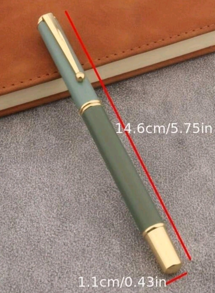 ماركة غير محددة قلم ريشة فآخر مع 10 علب حبر ازرق  - Image 3