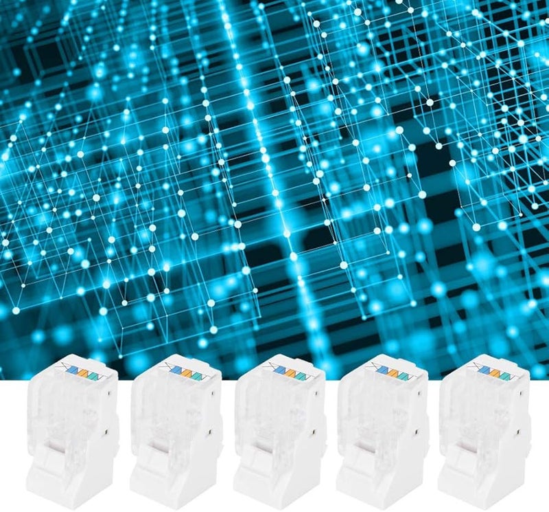 FTVOGUE 10Pcs RJ11 CAT3 Telephone Modules for Home Networking and Data Transmission - Image 5