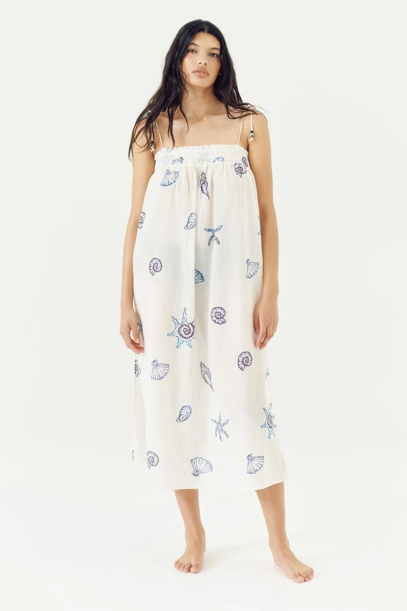 اتش اند ام فستان شاطئ برباط