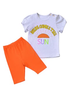 JOCKEY Baby Girls Set Two Pieces Top & legging 