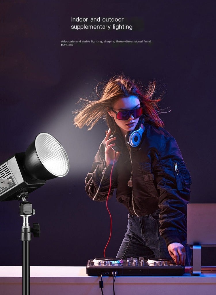 PULUZ 60W Studio Video Light 2500K-6500K Dual Color Temperature Professional Photography Fill Light (Black) - Image 4