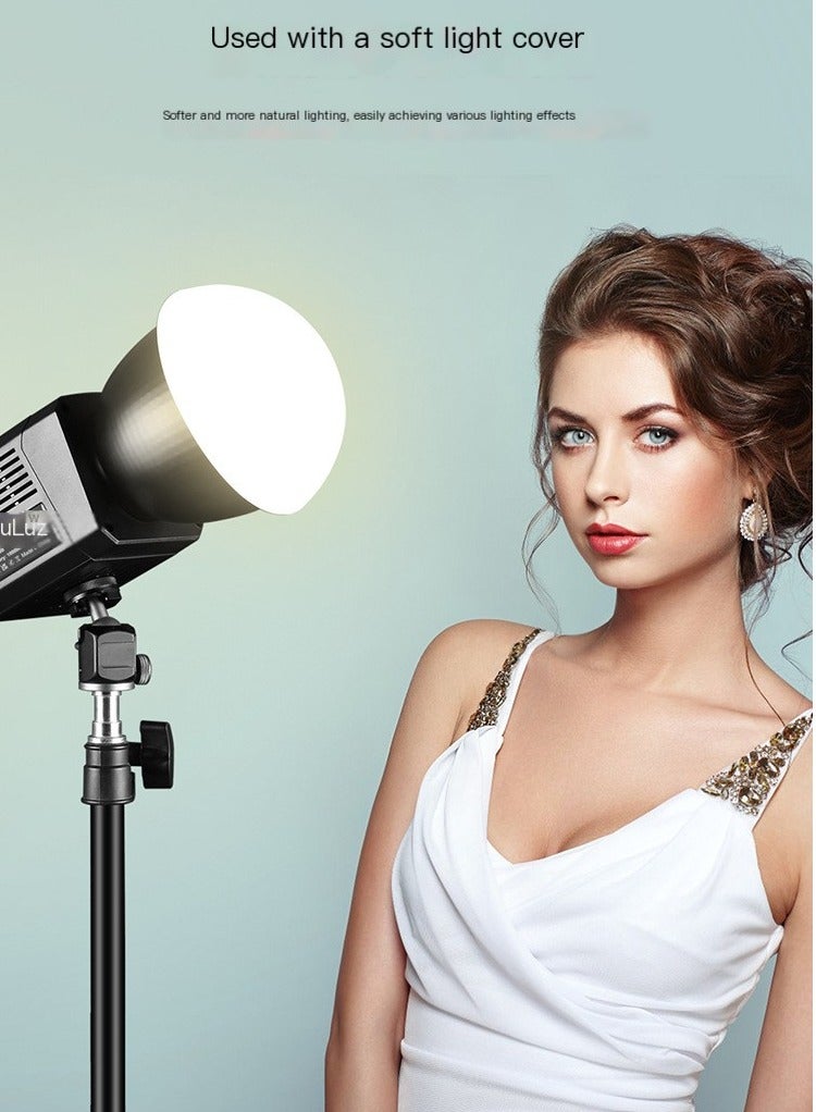 PULUZ 60W Studio Video Light 2500K-6500K Dual Color Temperature Professional Photography Fill Light (Black) - Image 3