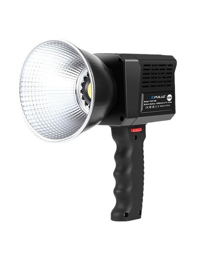 PULUZ 60W Studio Video Light 2500K-6500K Dual Color Temperature Professional Photography Fill Light (Black) - Image 2