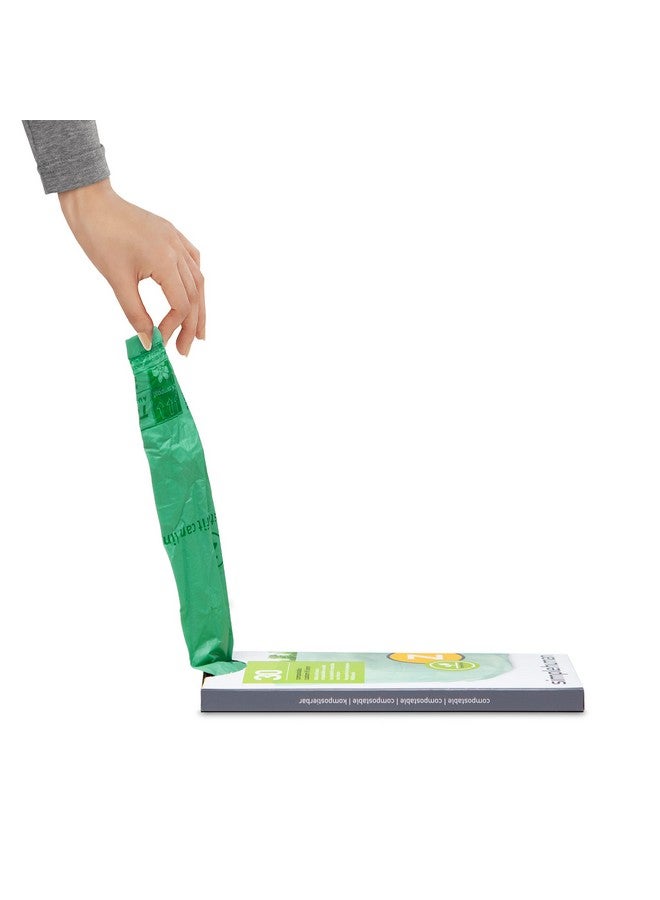 simplehuman Code Z 30 Count, Genuine Custom Fit Liner, Compostable Trash Bags in Dispenser Packs - Image 2