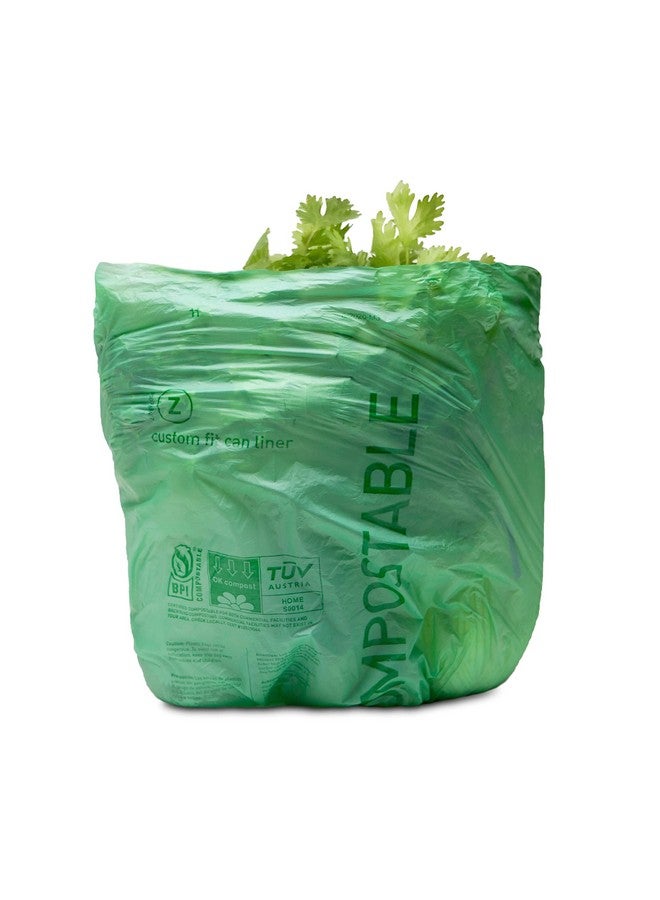 simplehuman Code Z 30 Count, Genuine Custom Fit Liner, Compostable Trash Bags in Dispenser Packs - Image 4