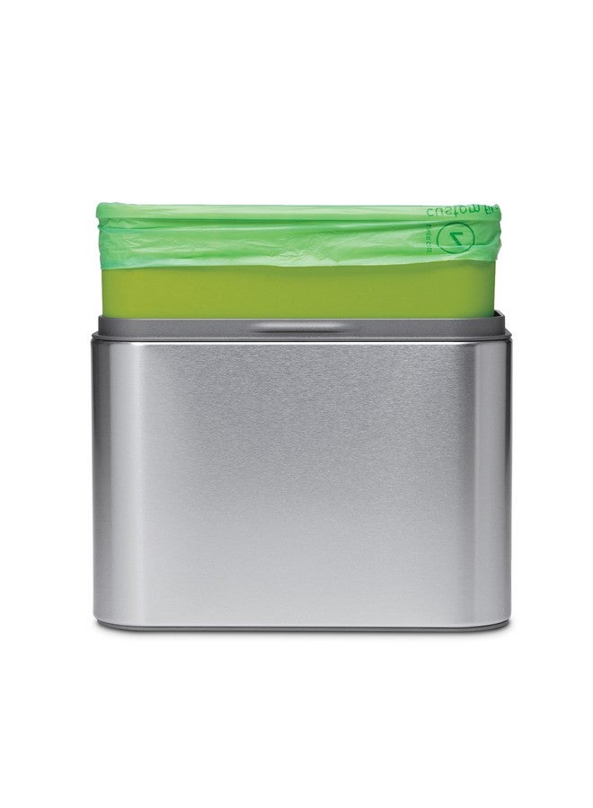 simplehuman Code Z 30 Count, Genuine Custom Fit Liner, Compostable Trash Bags in Dispenser Packs - Image 3