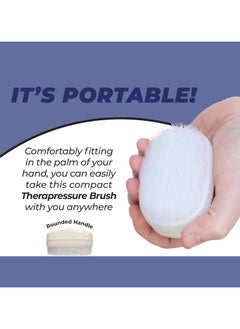 Ru syanl Sensory Brush Therapy Brush for Occupational and Sensory Brushing, Stimulating and Calming Tools for Kids and Adults Soft Flexible Bristles Latex Free  - Image 5
