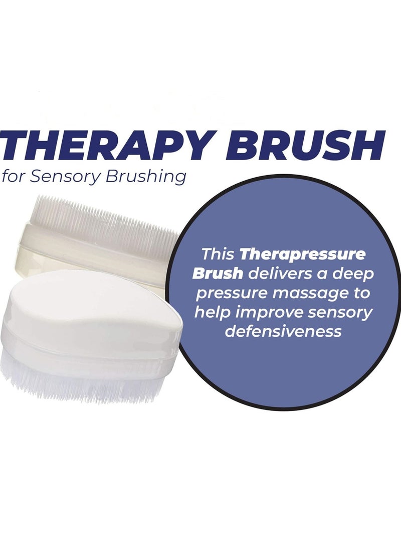 Ru syanl - Sensory Brush Therapy Brush for Occupational and Sensory Brushing, Stimulating and Calming Tools for Kids and Adults Soft Flexible Bristles Latex Free - Image 1