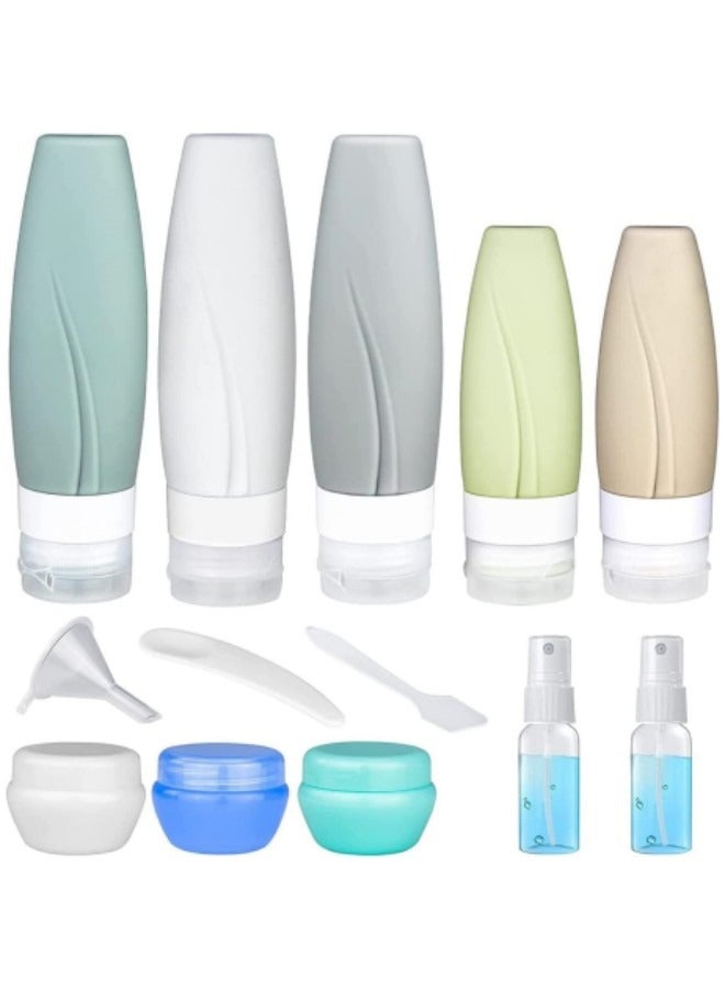 جيجيرو مجموعة زجاجات السفر السيليكون - Image 1