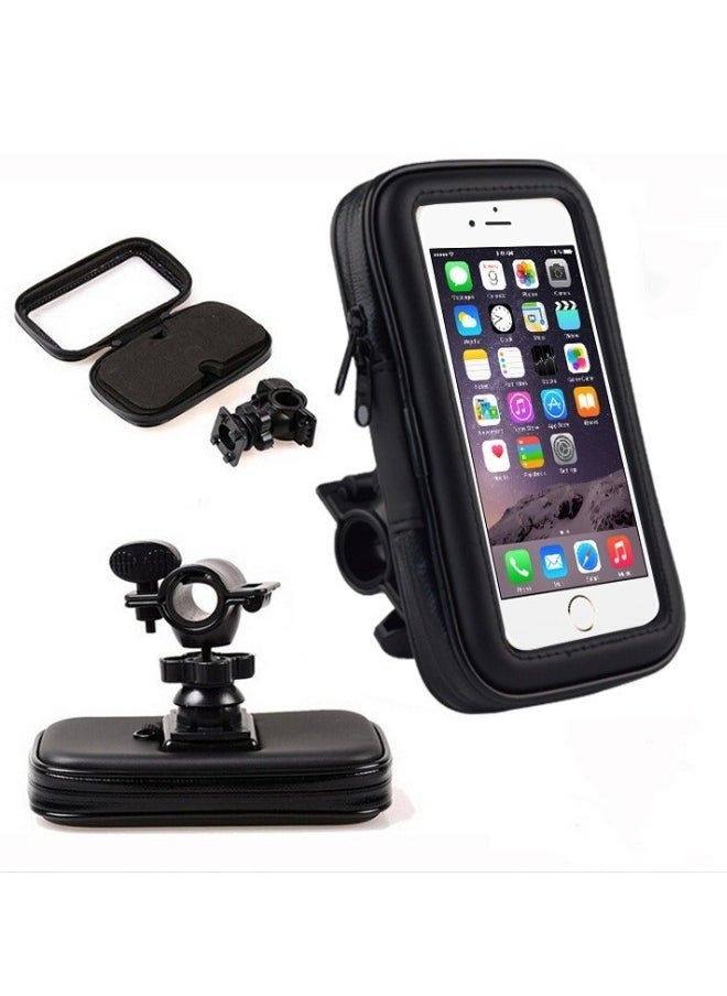 wheel up Bike Bag Waterproof Bag Bicycle Holder With Bag Bicycle Bag Touch Screen Phone Holder Bicycle Phone Holder Cycling Phone Mounts Suitable for 6.3 Inches and Below Mobile Phones  - Image 3