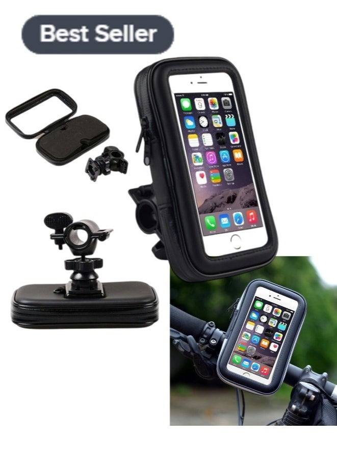 wheel up Bike Bag Waterproof Bag Bicycle Holder With Bag Bicycle Bag Touch Screen Phone Holder Bicycle Phone Holder Cycling Phone Mounts Suitable for 6.3 Inches and Below Mobile Phones  - Image 2