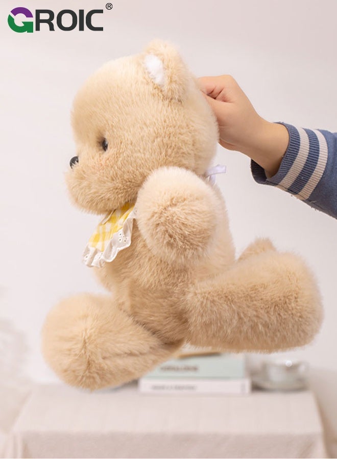 GROIC Running Bear Doll, Soft Stuffed Animal, Cute Bear Plush Toys, Stuffed Plush Pillow Doll Soft Comfort Support Decoration for Toddler Kids Boys Baby Playtime, Huggers, 45CM - Image 4