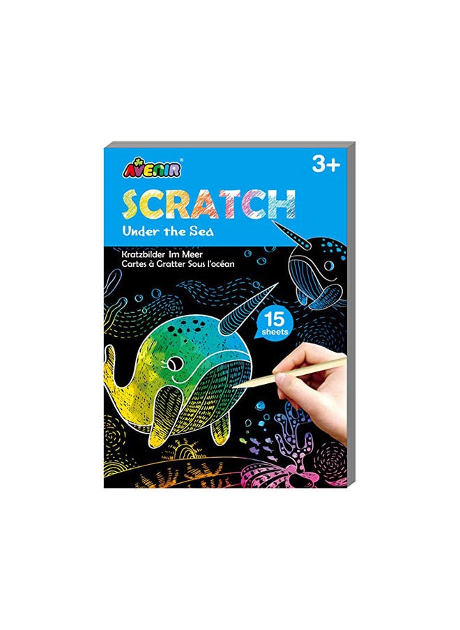 Avenir Avenir SCRATCH BOOK - UNDER THE SEA 