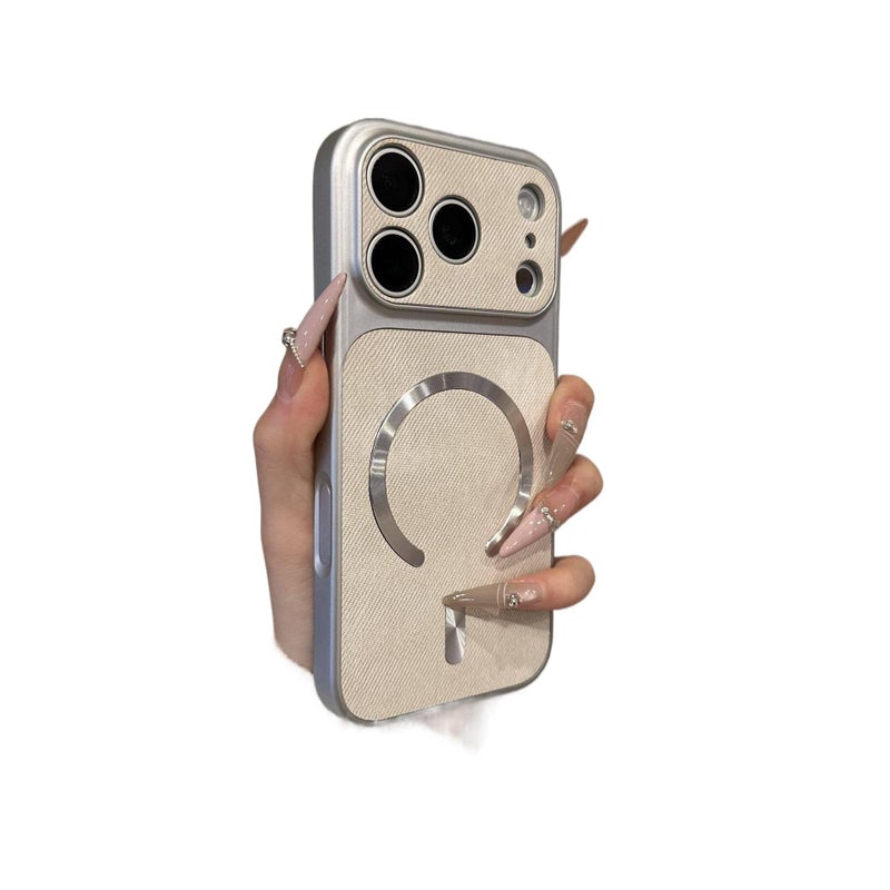 MagSafe Case | Shockproof Cover for iPhone 16 / 16 Plus / 16 Pro / 16 Pro Max | Orange | Silicone | Drop Protection | Anti-Fingerprint - Image 2