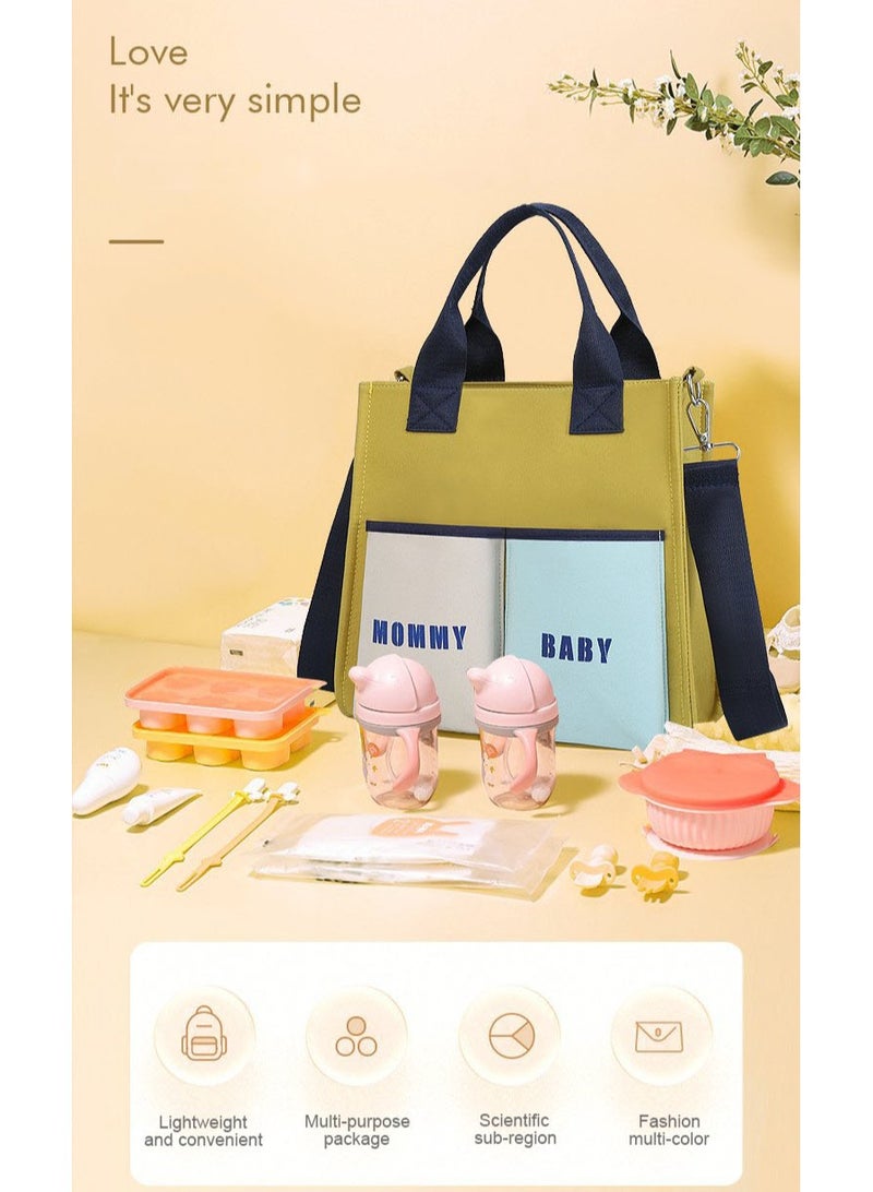 بيلانينا حقيبة أمّ عصرية متعددة الوظائف ذات سعة كبيرة لحفاضات الأطفال - Image 4