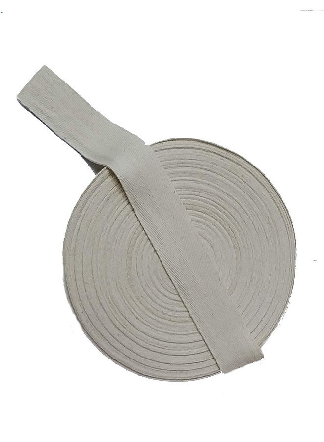 Aakriti Cotton Niwar Roll Cotton Niwar Tape Niwar Patta for Folding Khat, Khatiya, Charpai Chair, Garment, Satchel, Home Textile, Shoes, Handicraft Size 40 MM | 100 Meter, White - Image 4