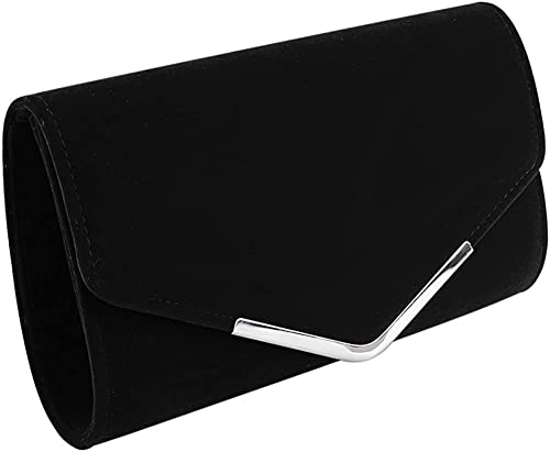 BBjinronjy Large Women Clutch Purse Evening Bag Prom Handbag With Detachable Chain for Wedding Velvet Elegant - Image 3