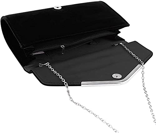 BBjinronjy Large Women Clutch Purse Evening Bag Prom Handbag With Detachable Chain for Wedding Velvet Elegant - Image 5