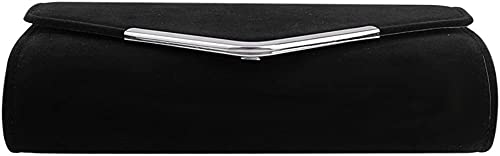 BBjinronjy Large Women Clutch Purse Evening Bag Prom Handbag With Detachable Chain for Wedding Velvet Elegant - Image 4