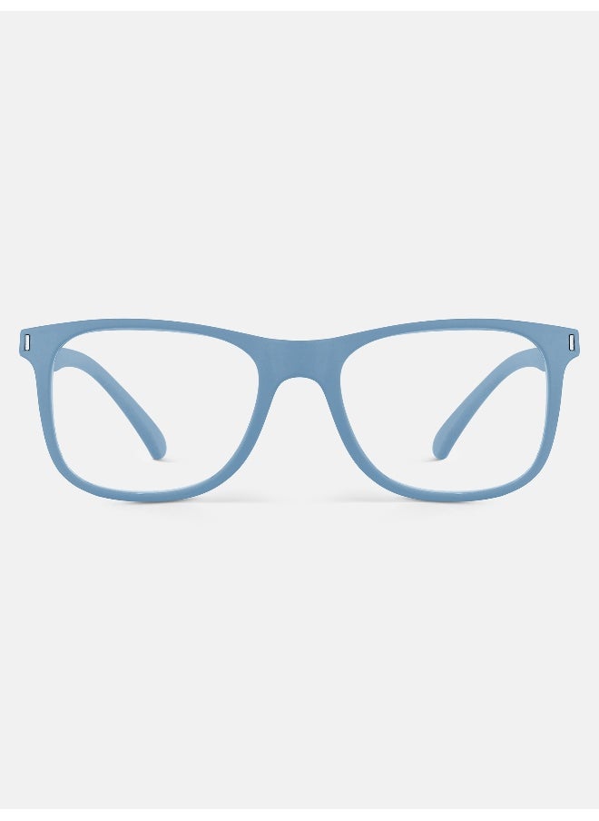 Woggles Noir Blue Square Blue Screen Glasses  - Image 4