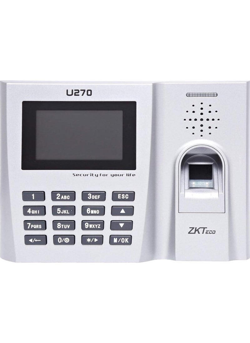 ZKTeco - Finger Print Time Attendance Machine U-270 - Image 1