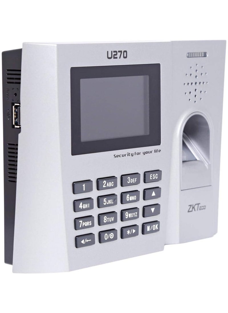 ZKTeco - Finger Print Time Attendance Machine U-270 - Image 1