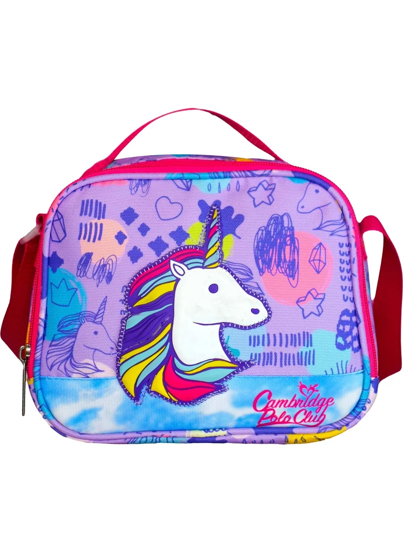 Cambridge Polo Club Unicorn Girls Lunch Box