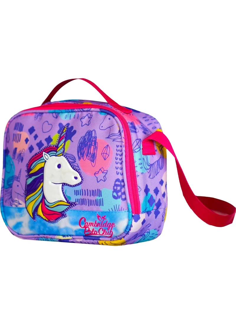 Cambridge Polo Club Unicorn Girls Lunch Box