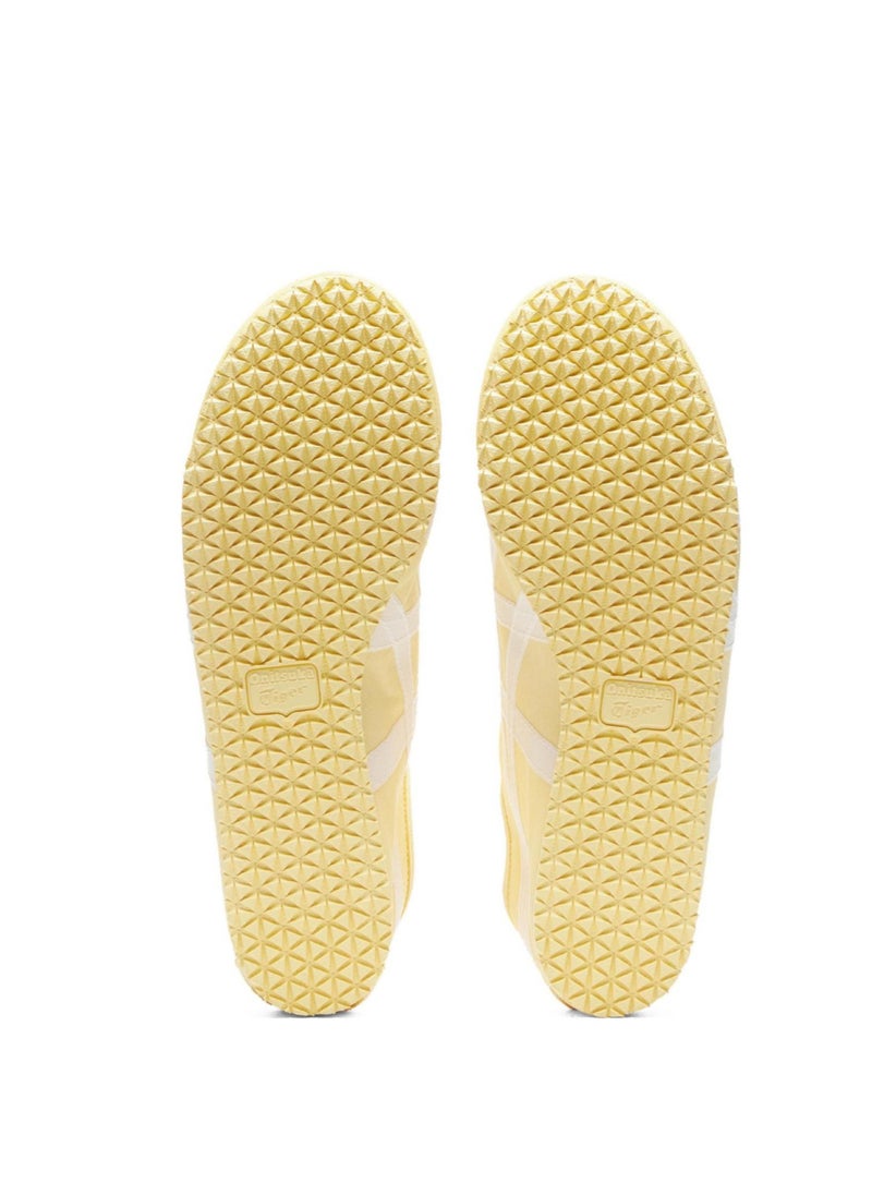 Onitsuka Tiger Men and Women MEXICO 66 Slip-On Canvas Athlesiure Shoes Yellow  - Image 4