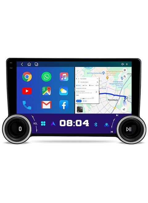 AP-92-4GB/64GB PEARL DIAL WITH AHD LED CAMERA - Dual Knob Android Player T5L Processor