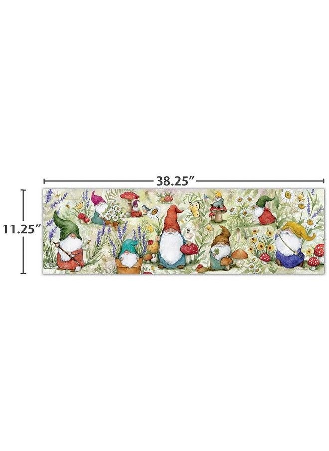 LANG Garden Gnomes Puzzle 750 Pc Panoramic (5041024)  - Image 5