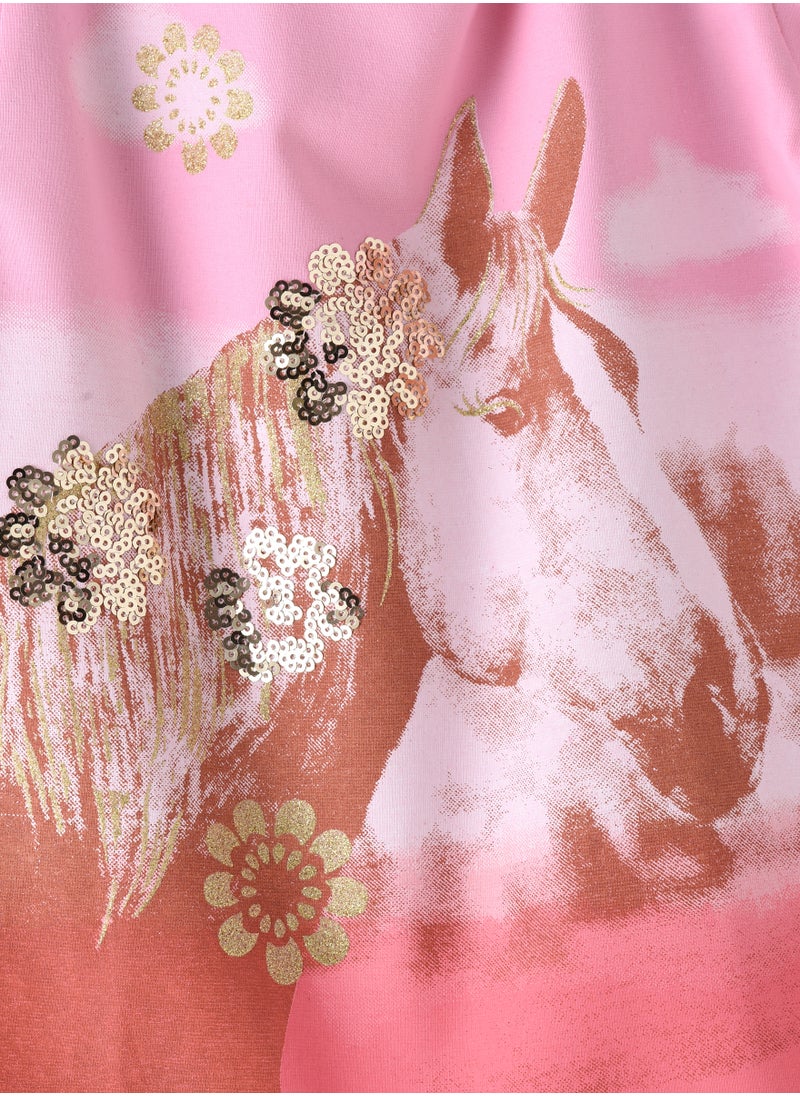 Jelliene Sunshine Squad: Girls' Comfy Cotton Tees Playful Prints & Summer Fun  - Image 2