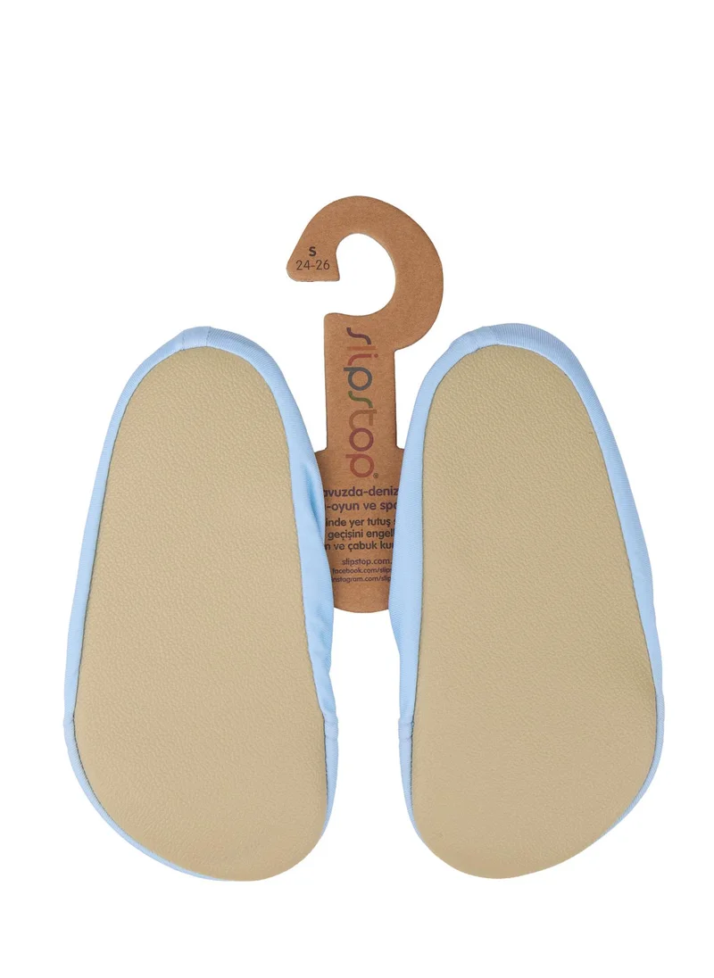 Slipstop Pale Blue Kids Pool Shoes Water Steps