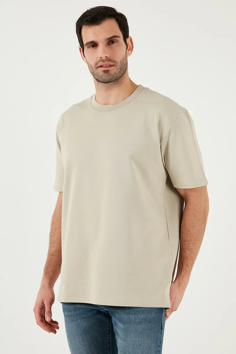 Buratti Cotton Crew Neck Relaxed Fit Basic T Shirt Men's T Shirt 5902610