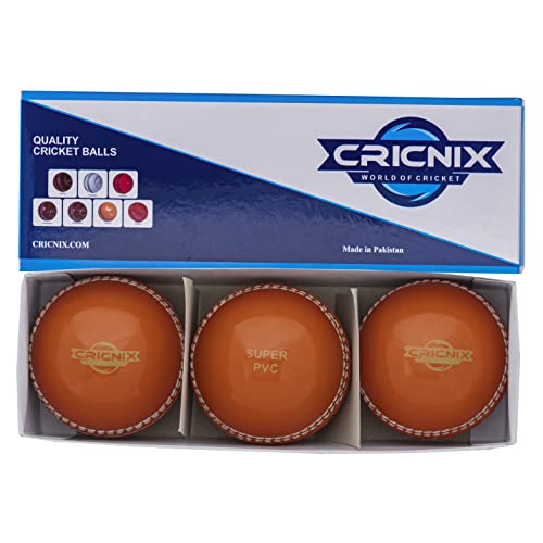 Cricnix Cricket Ball Super PVC Soft Orange 2.8oz (1-Pack) for Backyard and Kids - Image 4