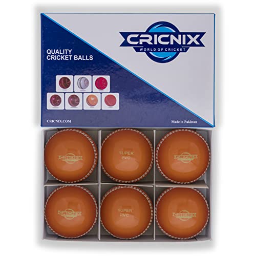 Cricnix Cricket Ball Super PVC Soft Orange 2.8oz (1-Pack) for Backyard and Kids - Image 5