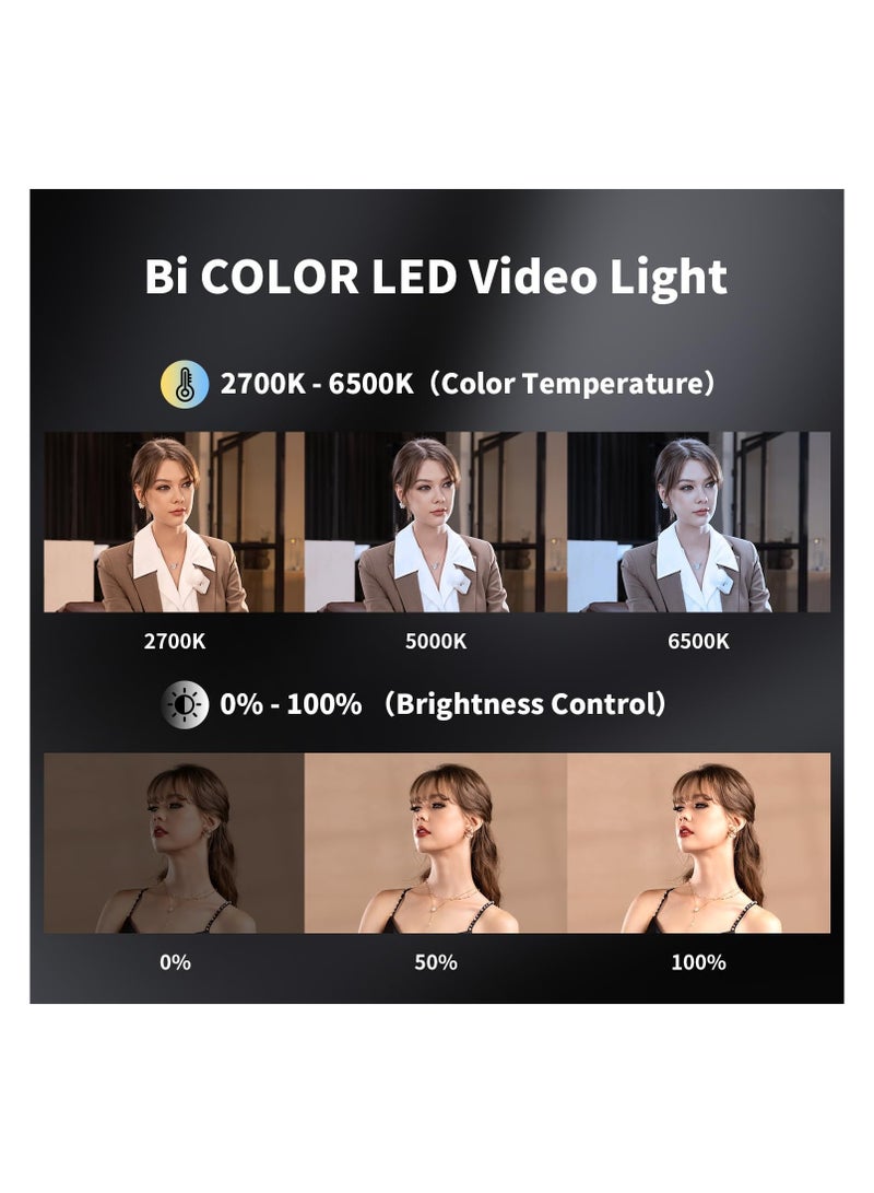 ZHIYUN CINEPEER CX100 100W LED Video Light [Official] with Built-in 4500mAh Battery,Bi-Color COB Continuous Output Lighting 2700K-6500K for Filmmaking/Live Streaming/Videography/Studio Photography - Image 4